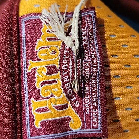 VINTAGE LTD EDITION NWT New Platinum FUBU Harlem Globetrotters Warm Up Jersey 3X - Picture 8 of 11